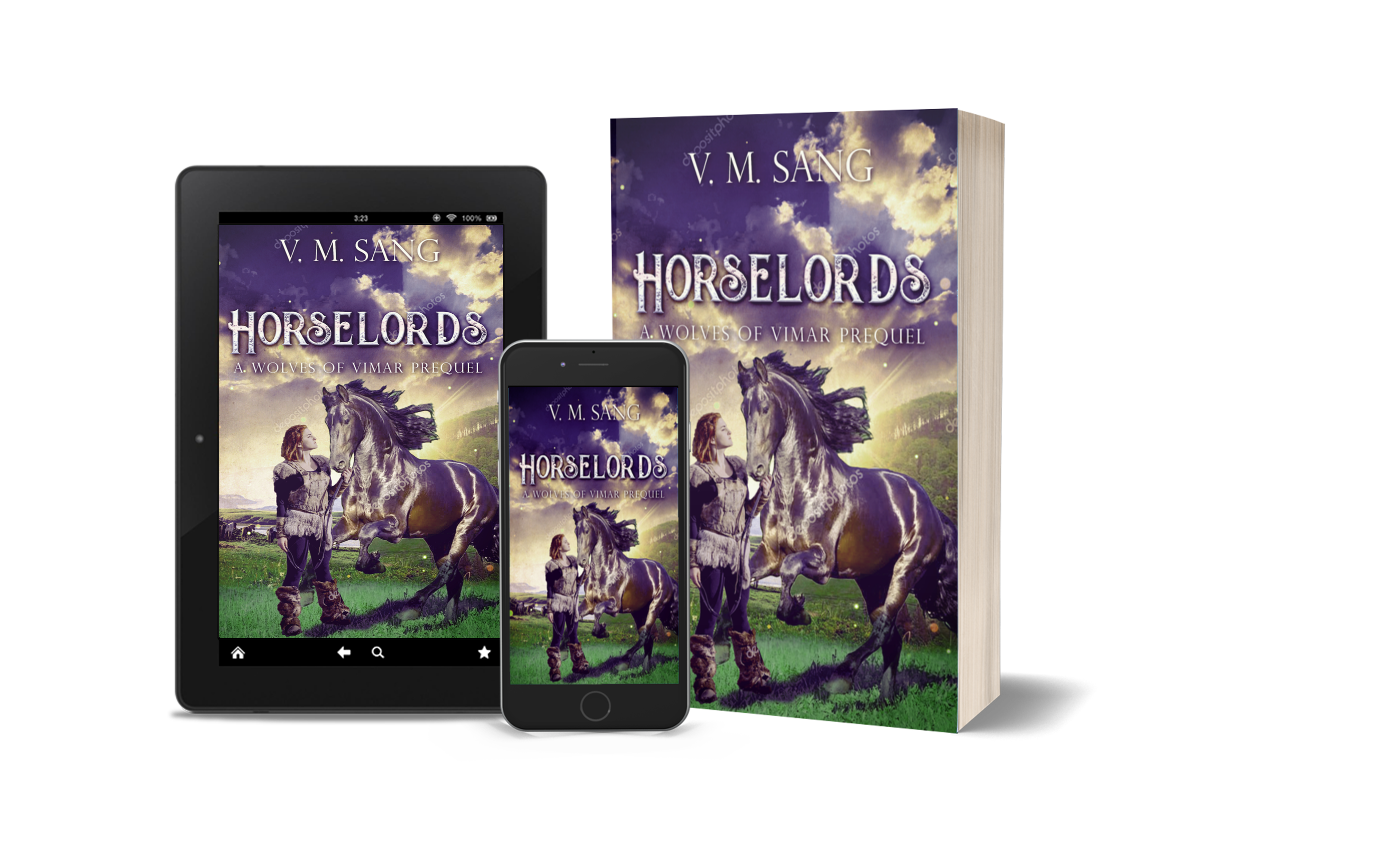 Cover of Horselords by V. M. Sang