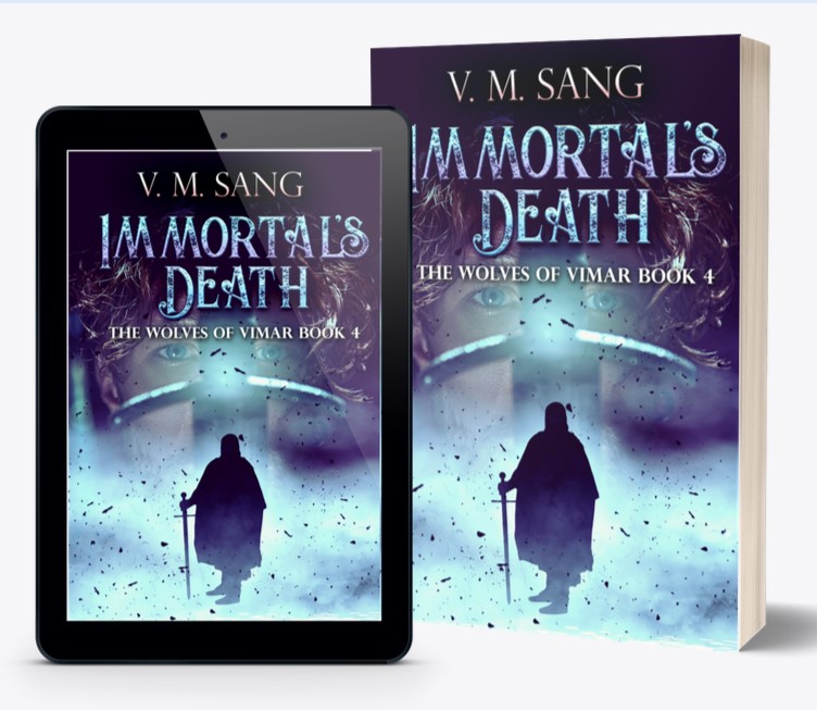 Cover of Immortal's Death by V. M. Sang